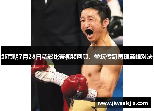 邹市明7月28日精彩比赛视频回顾，拳坛传奇再现巅峰对决